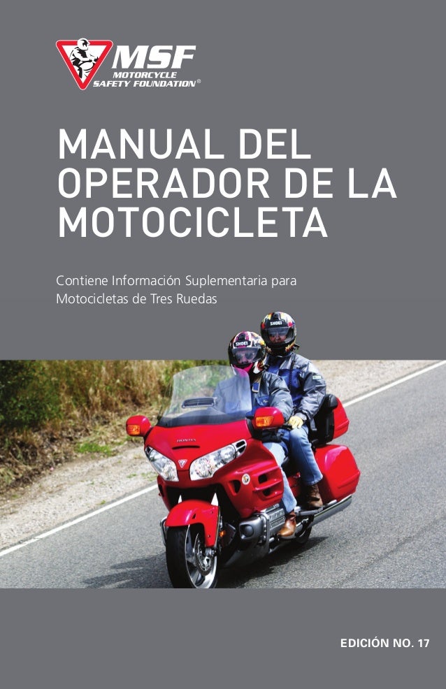 Se presiona el embrague para frenar en moto