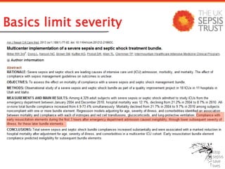 Basics limit severity
 
