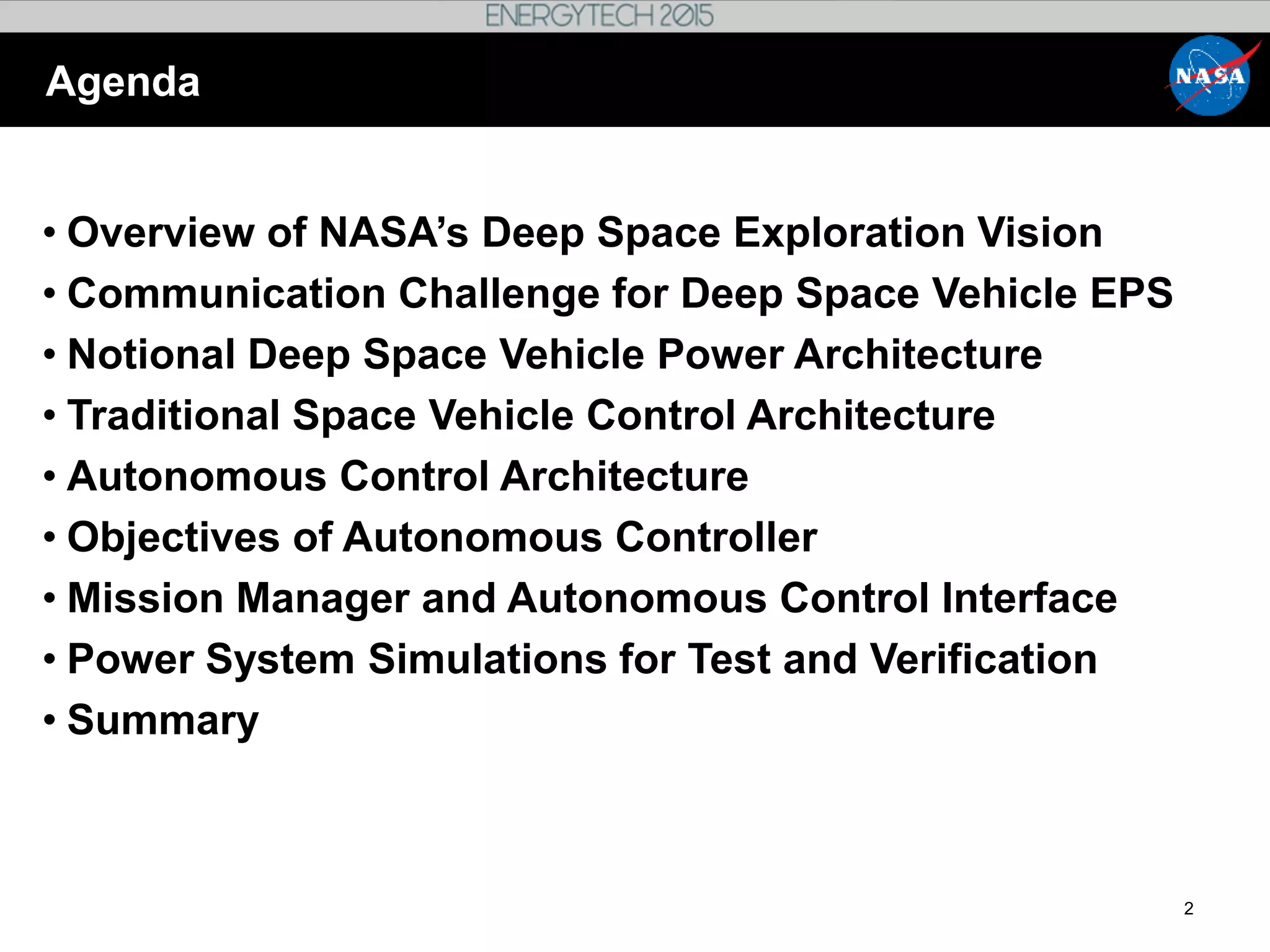 Anne McNelis: Intelligent Power Controller Development for Human Deep ...
