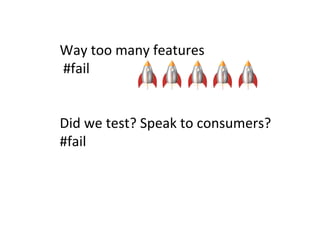 A STORY OF FAILURE - INSIGHTS FROM A START-UP & WHY THEY MATTER IN AN ENTERPRISE ENVIRONMENT (TINA DINGEL) - LKCE13