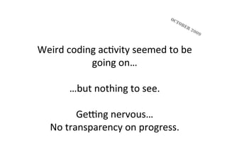 A STORY OF FAILURE - INSIGHTS FROM A START-UP & WHY THEY MATTER IN AN ENTERPRISE ENVIRONMENT (TINA DINGEL) - LKCE13