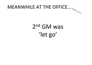 A STORY OF FAILURE - INSIGHTS FROM A START-UP & WHY THEY MATTER IN AN ENTERPRISE ENVIRONMENT (TINA DINGEL) - LKCE13