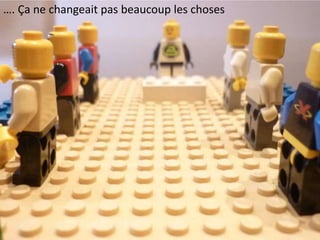 Parfois, les étudiants préféraient utiliser leur matériel …
:-(
… laissant choir les outils institutionnels
 