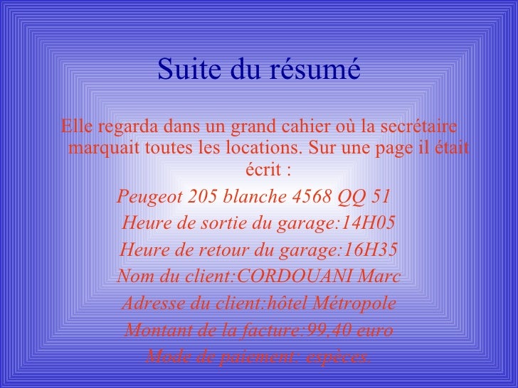 Mon Père Est Un Gangster Questionnaire Réponse