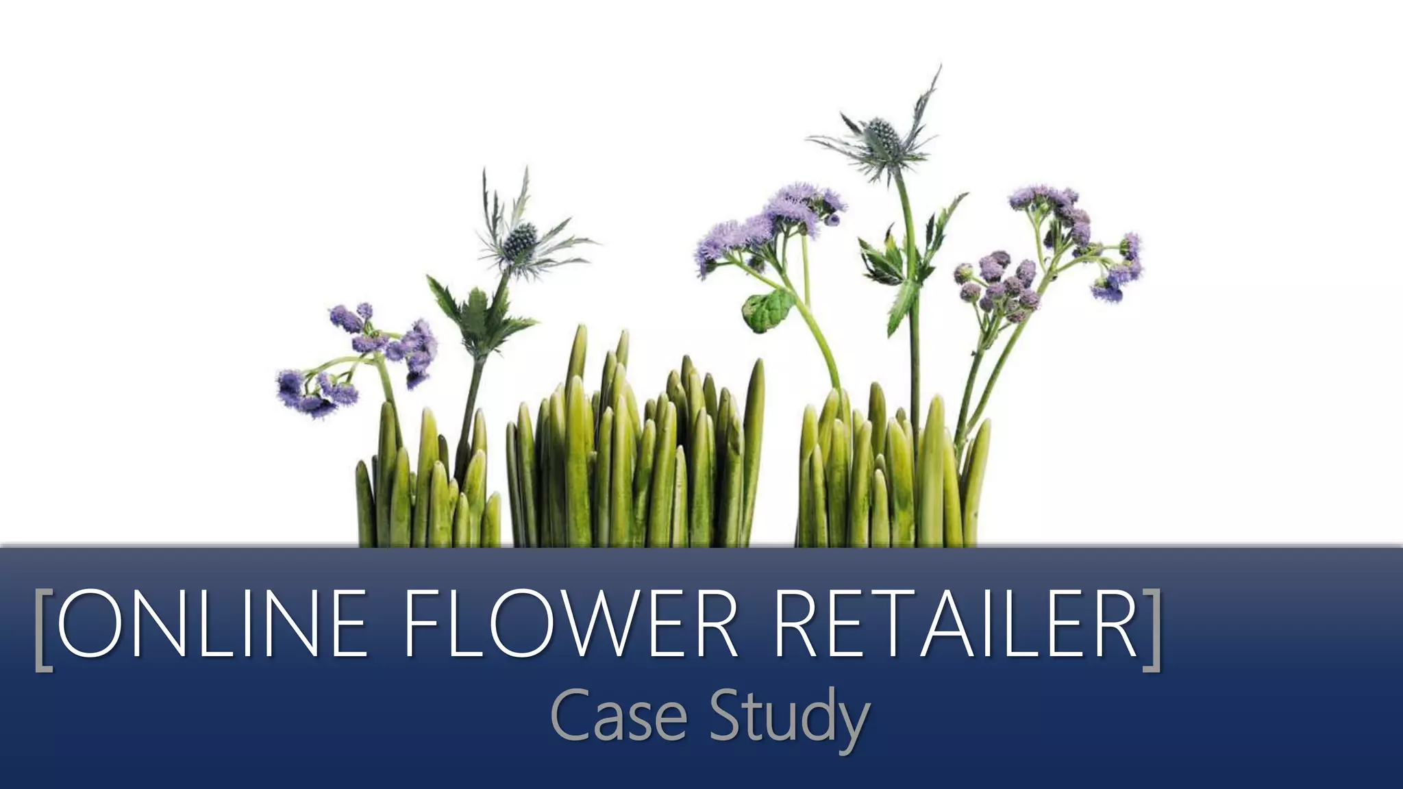 [ONLINE FLOWER RETAILER]
Case Study
 