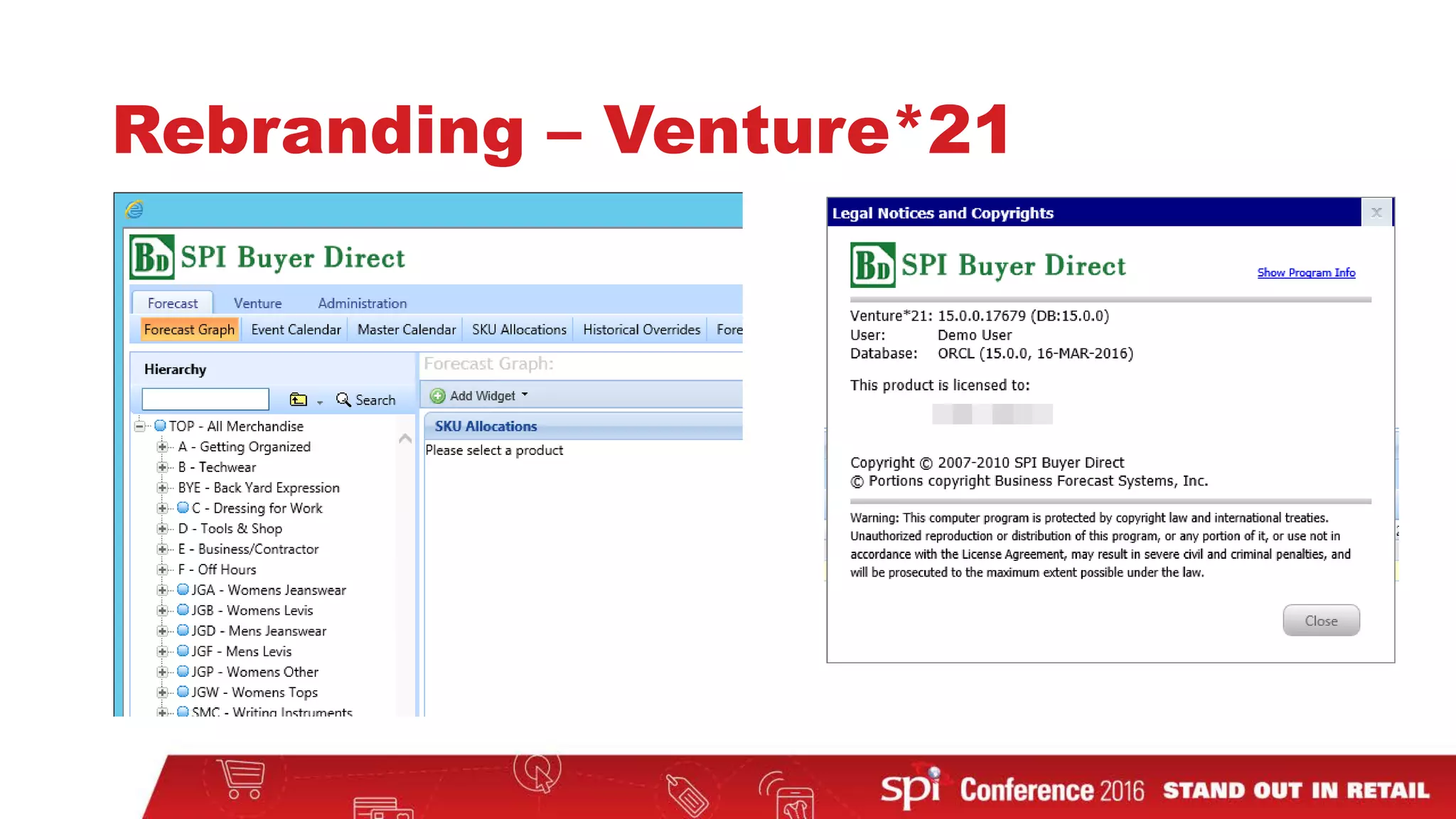 Rebranding – Venture*21
 