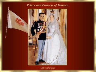 Prínce and Princess of Monaco Official photo   
