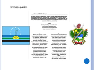 Símbolos patrios
 