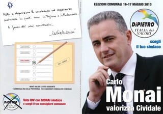 Carlo Monai - Elezioni 2010