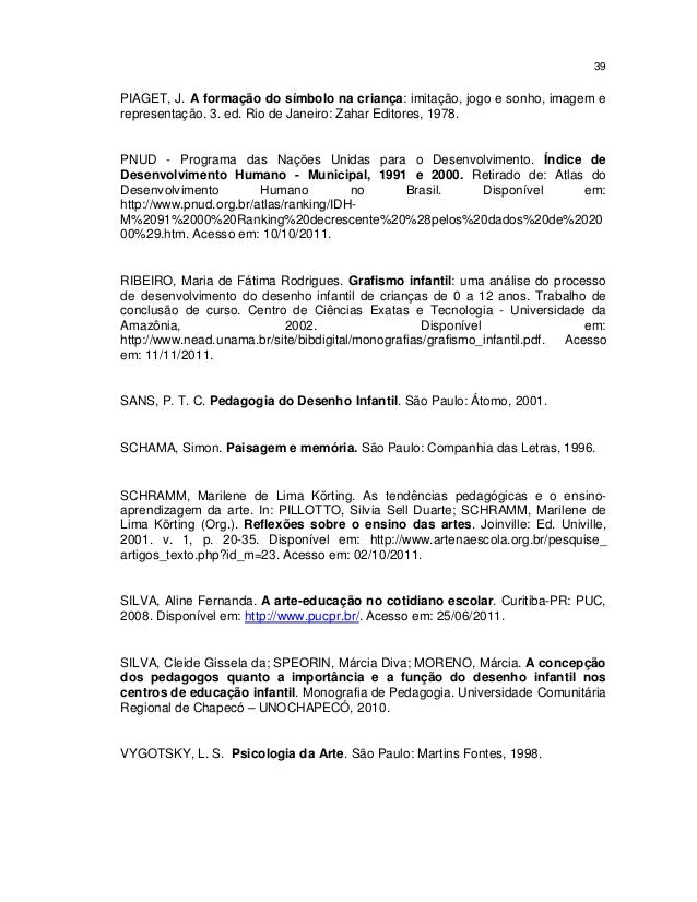 Monografia desenho