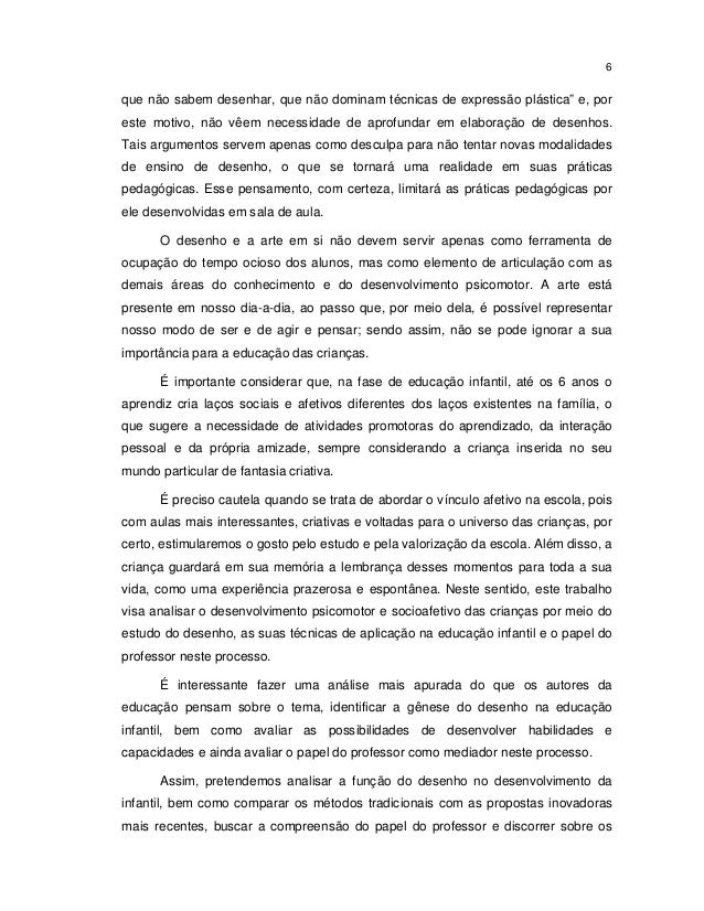 Monografia desenho