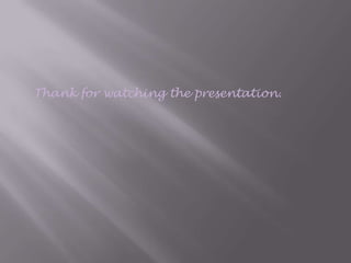 Thank for watching the presentation.
 