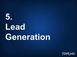 5. Lead Generation 