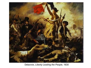 Delacroix,  Liberty Leading the People , 1830 
