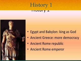 History 1
 