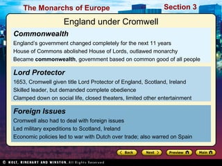 Still managed to talk Parliament into approving funds she needed Edward, Mary, Elizabeth After Henry’s death and short reign of son Edward, Mary I became queen 
