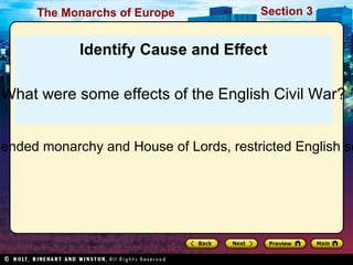 1558, Mary died; Elizabeth crowned queen  