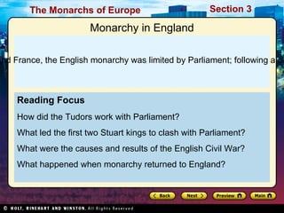 The Tudors and Parliament 