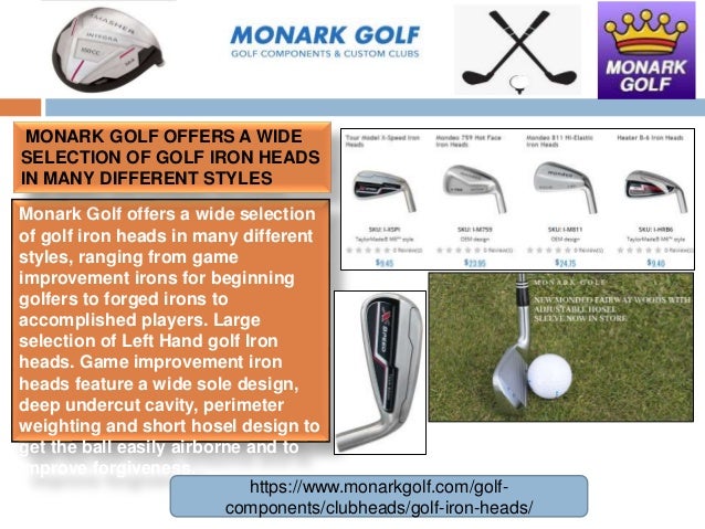 Monark Golf offers a wide selection of golf iron heads in many differ…