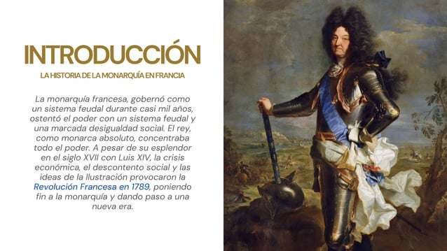 La historia de la monarquía en Francia H.U PPT