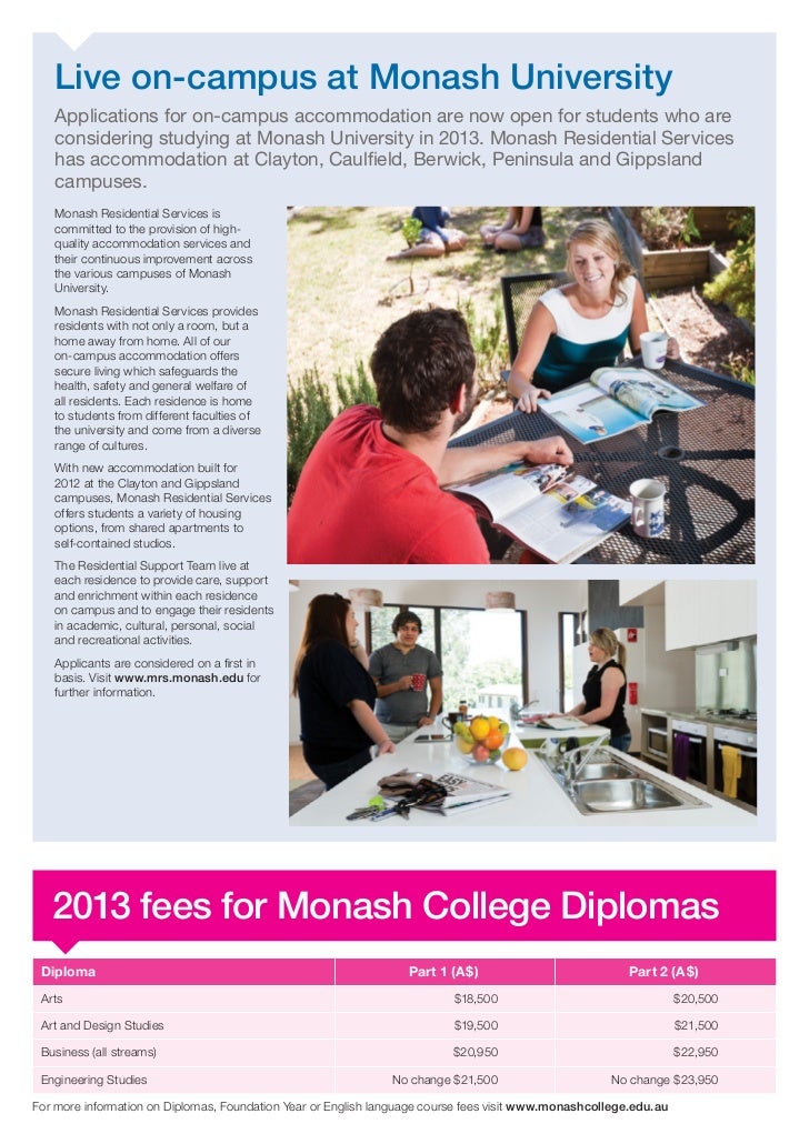 Monash essay