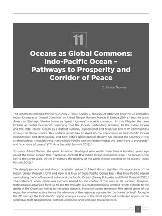 India & Australia: Strengthening International Cooperation Through the Indo-Pacific Oceans Initiative