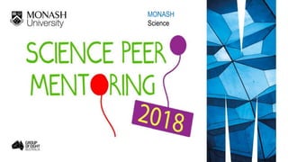 MONASH
Science
 