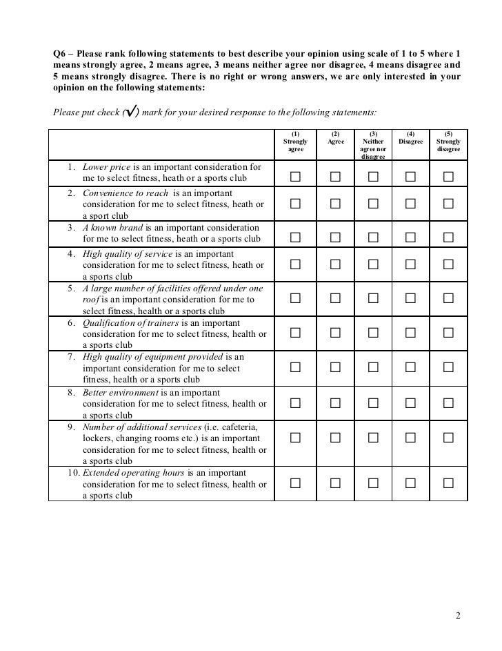 Monash Sports customer survey