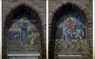 Mosaico de Santo Domingo de la Calzada. Mosaico de Santiago Apóstol.
 