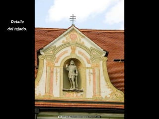 Detalle del tejado.