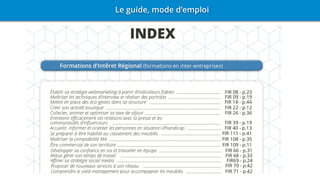 Le guide, mode d’emploi
 