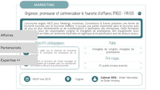 Affaires
Expertise ++
Partenariats
 