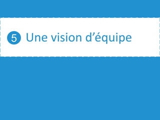 Une vision d’équipe5
 