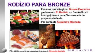 Meta das OUTRAS SEMANASVOCÊ500PVSSTAR 1000JAIR500 PVSJACÓ500 PVSJOÃO500 PVSJOSÉ500PVSR$ 180,00BINÁRIOR$ 72,00R$ 72,00R$ 72,00R$ 72,00SegundaSemana: R$ 1.008,00 Terceira Semana: R$ 2.880,00 QuartaSemana: R$ 11.520,00 Total: R$ 15.876,00