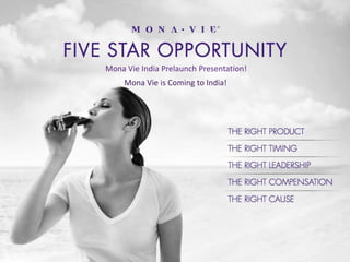 Mona Vie India Prelaunch Presentation! Mona Vie is Coming to India! MONAVIE - TEAM FREEDOM www.teamfreedomindia.com 