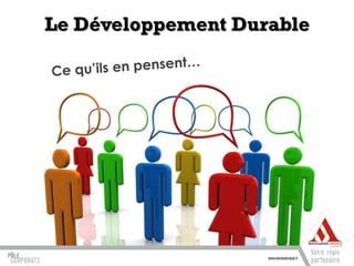 Le Développement Durable
 