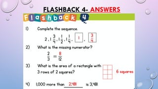 FLASHBACK 4- ANSWERS
 