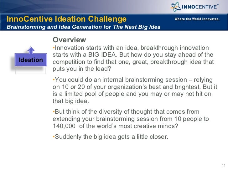 Innocentive competitors image