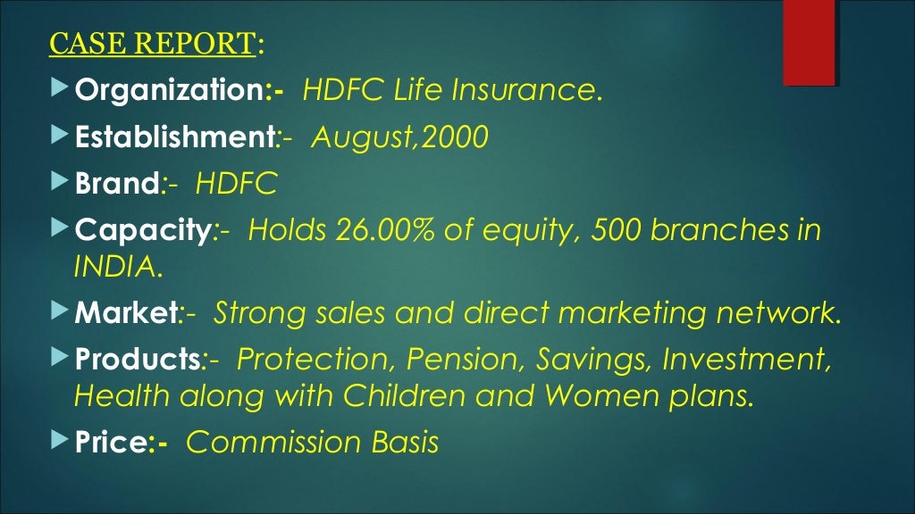 hdfc life insurance.
