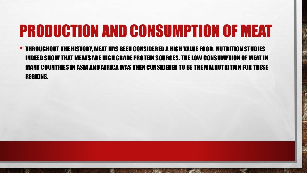 Meat Structure, Composition and Characteristics.