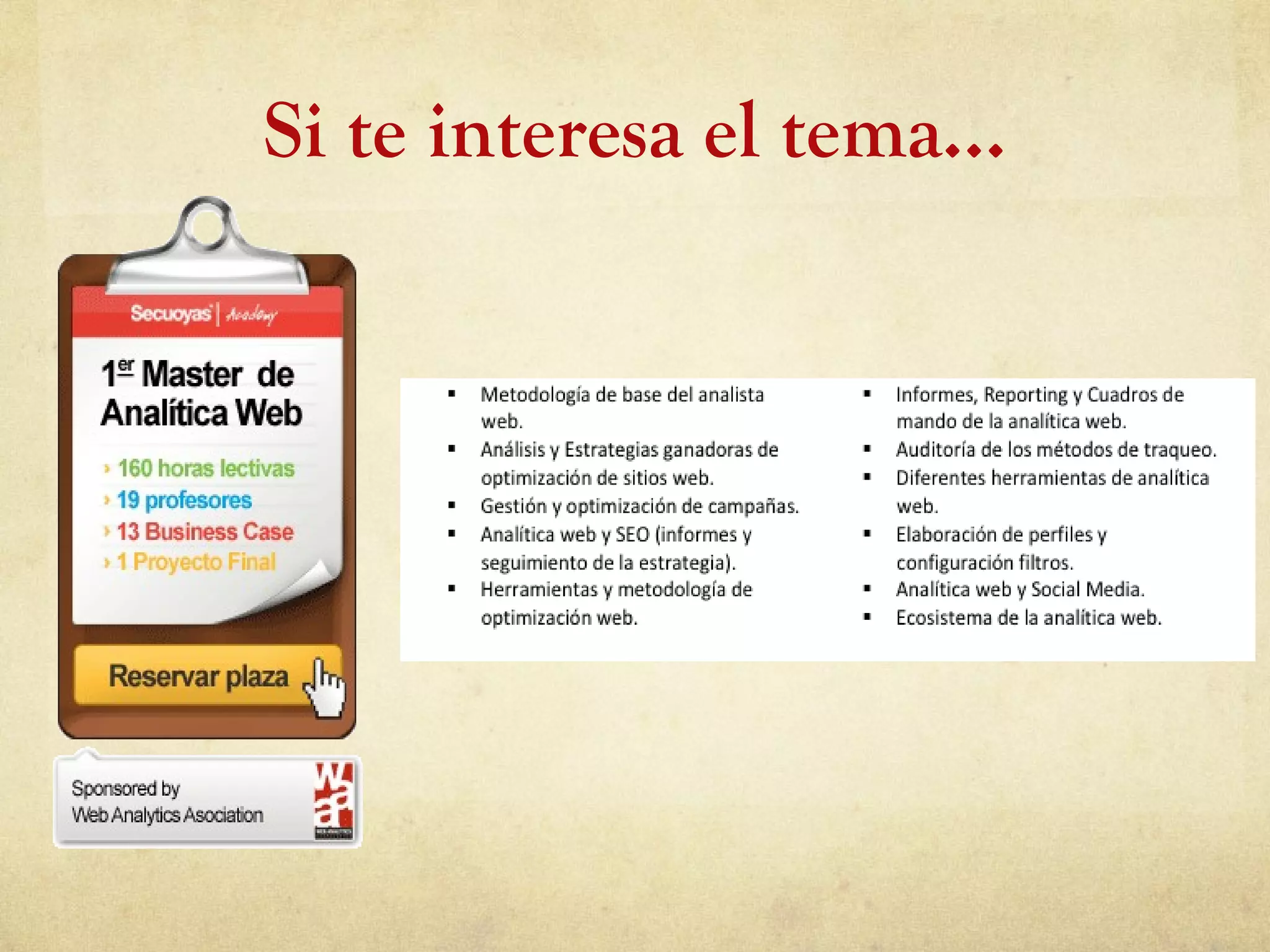 Si te interesa el tema… 