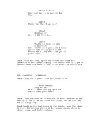 Monday Comic Script Monday syndrome script | PDF