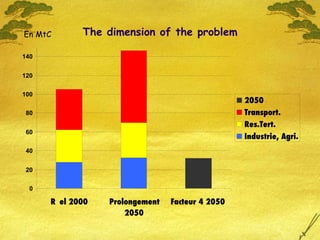 The dimension of the problem En MtC 