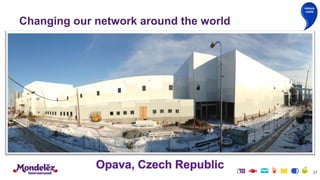 37
Changing our network around the world
reduce
costs
 