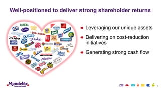 Well-positioned to deliver strong shareholder returns
● Leveraging our unique assets
● Delivering on cost-reduction
initiatives
● Generating strong cash flow
4
 