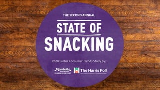 2020 Global Consumer Trends Study by:
THE SECOND ANNUAL
 