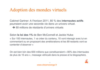 Mondesvirtuels Metaverse  Dreamorange  J Duprat