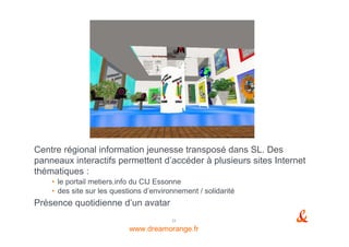 Mondesvirtuels Metaverse  Dreamorange  J Duprat