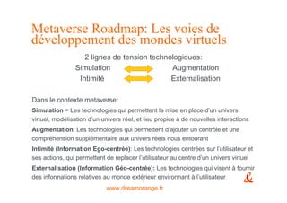 Mondesvirtuels Metaverse  Dreamorange  J Duprat