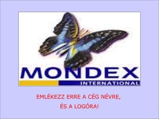 EMLÉKEZZ ERRE A CÉG NÉVRE,  ÉS A LOGÓRA ! 
